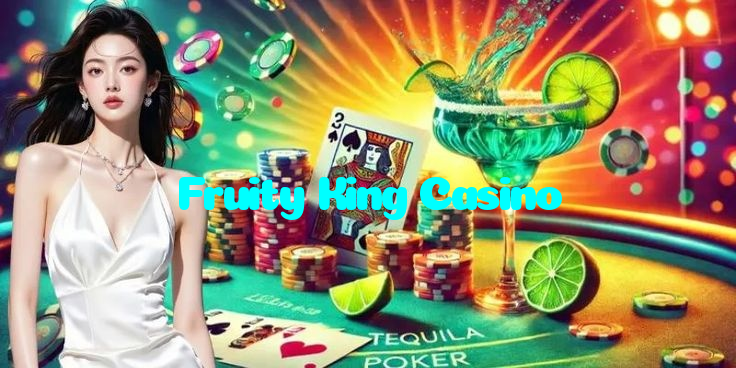 Fruity King Casino casino presented on mobile device in Pakistan with slots and live games