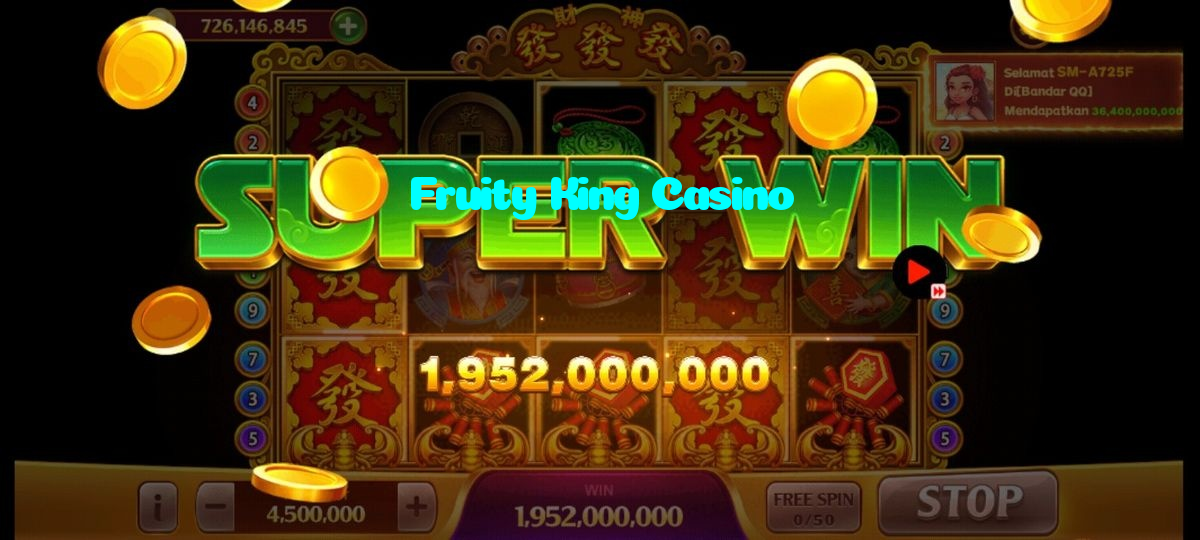 Fruity King Casino خوش آمدید بونس +600% پیشکش موبائل ایپ کے پروموشن سیکشن میں دکھائی دیتی ہے۔