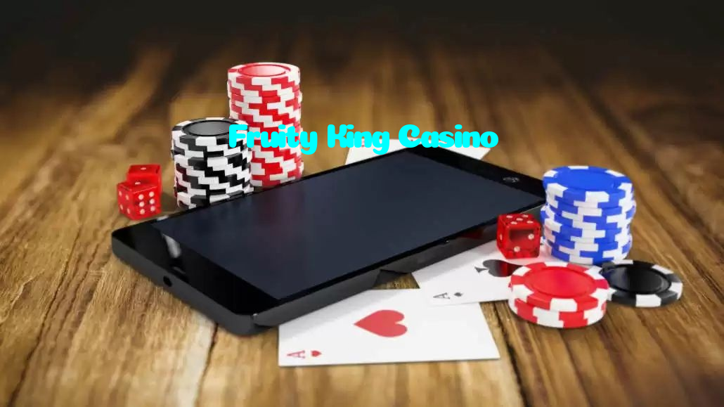 Fruity King Casino casino presented on mobile device in Pakistan with slots and live games